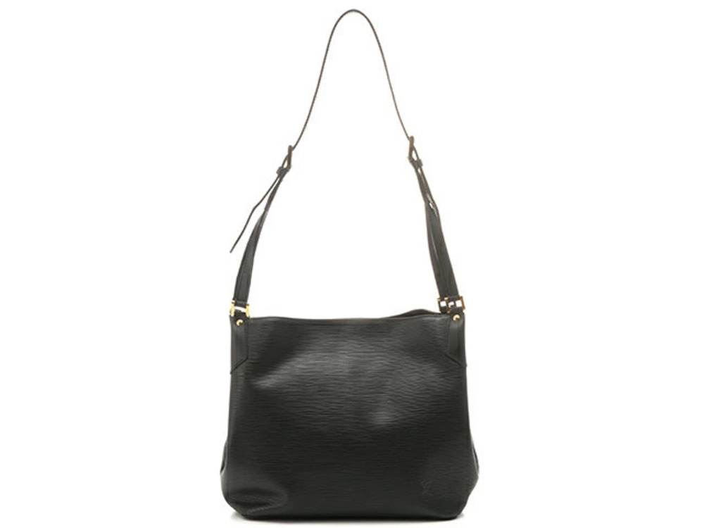 LOUIS VUITTON Mandala Shoulder Bag Epi Noir Black